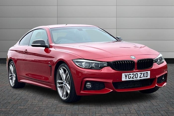 Compare BMW 4 Series Gran Coupe 420D M Sport YG20ZXD Red