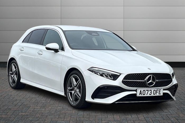 Compare Mercedes-Benz A Class 2.0 A200d Amg Line Executive Hatchback Diese AO73OFE White