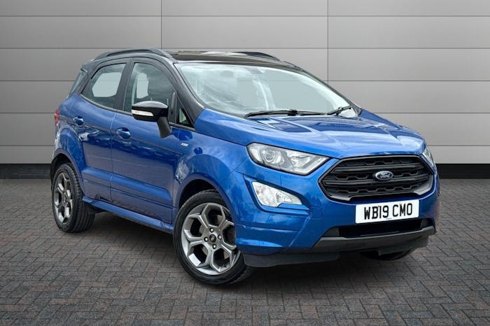 Compare Ford Ecosport 1.0T Ecoboost Gpf St Line Suv 12 WB19CMO Blue