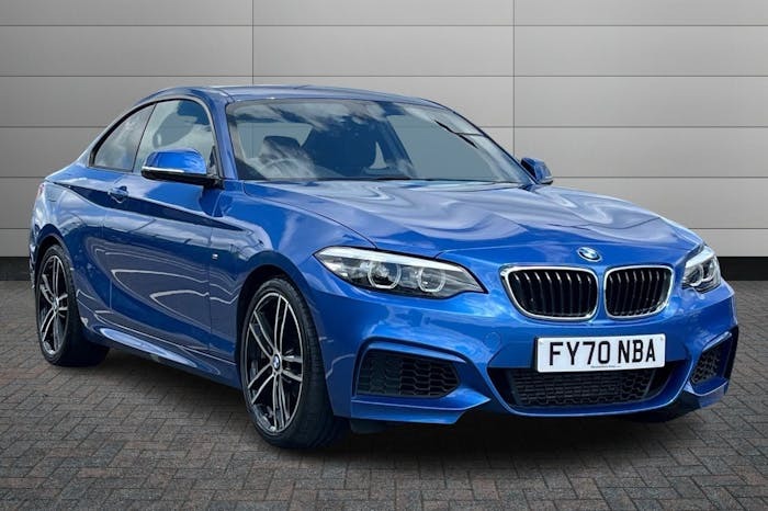 Compare BMW 2 Series Gran Coupe 1.5 218I Gpf M Sport Coupe 136 P FY70NBA Blue
