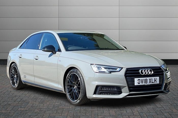 Compare Audi A4 Tfsi S Line Black Edition OV18XLH Grey