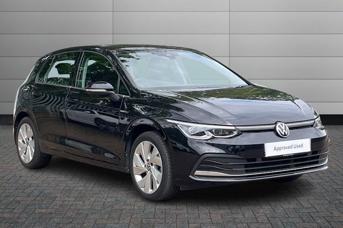 Compare Volkswagen Golf 1.5 Etsi Mhev Style Hatchback Hybrid Ds AJ70VPP Black