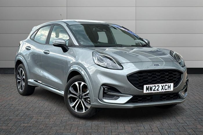 Compare Ford Puma 1.0T Ecoboost Mhev St Line Suv Hybrid D MW22XCH Silver