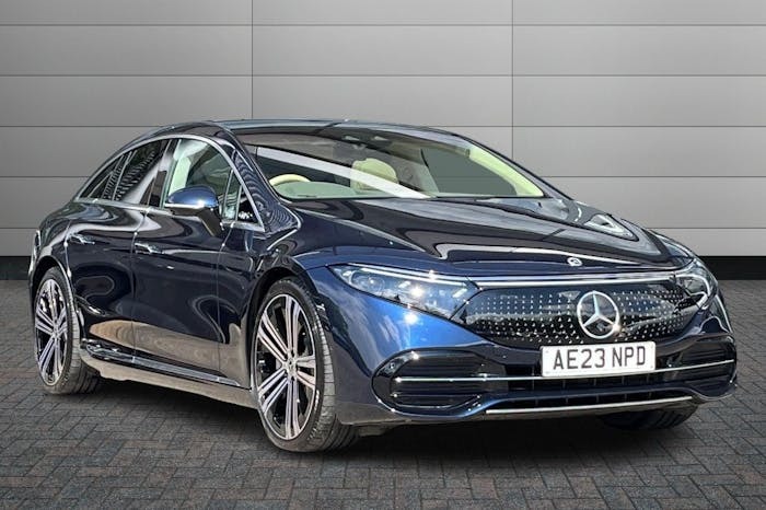 Compare Mercedes-Benz EQS Eqs 450 Plus 108.4Kwh Exclusive Luxury Saloon AE23NPD Blue