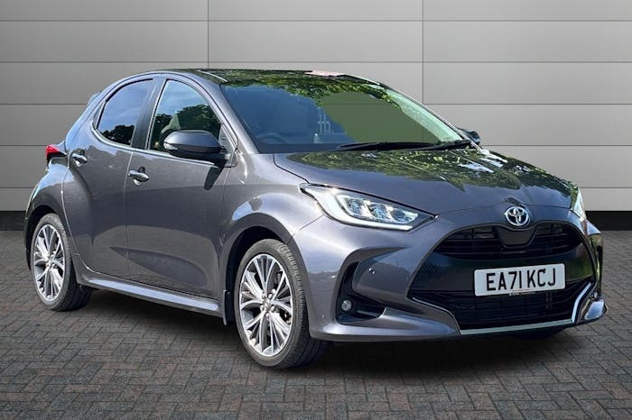 Compare Toyota Yaris 1.5 Vvt H Excel Hatchback Hybrid E Cvt EA71KCJ Grey