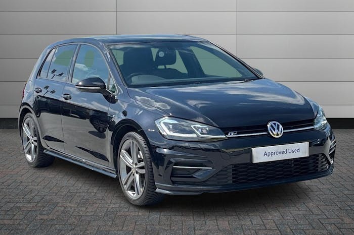 Compare Volkswagen Golf 1.5 Tsi Evo R Line Edition Hatchback Ds DE20AEC Black