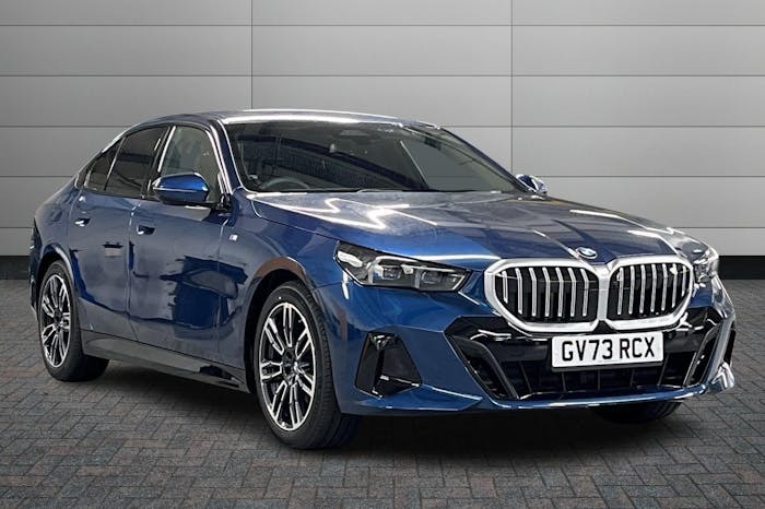 Compare BMW 5 Series 2.0 520I Mht M Sport Saloon Hybrid Step GV73RCX Blue