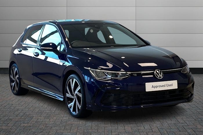 Volkswagen Golf 1.5 Etsi Mhev R Line Hatchback Hybrid D Blue #1