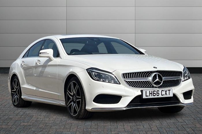 Mercedes-Benz CLS 3.5 Cls400 V6 Amg Line Coupe G Tronic P White #1