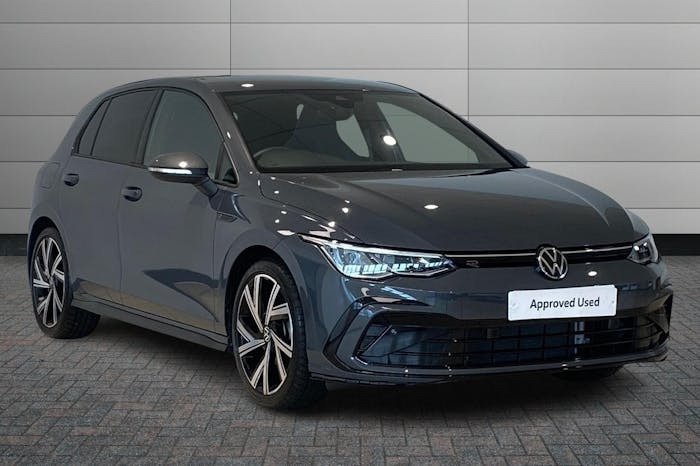 Compare Volkswagen Golf 1.5 Etsi Mhev R Line Hatchback Hybrid D EX24XCH Grey
