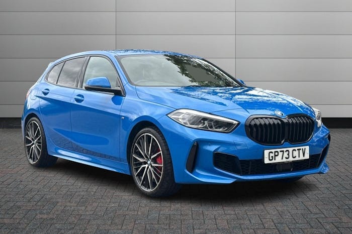Compare BMW 1 Series 2.0 128Ti Lcp Hatchback 265 Ps GP73CTV Blue