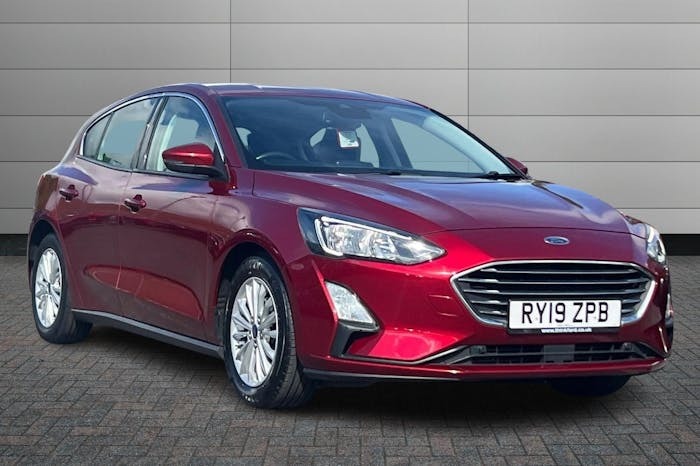 Compare Ford Focus 1.0T Ecoboost Titanium Hatchback RY19ZPB Red