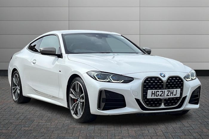Compare BMW 4 Series Gran Coupe 3.0 M440d Mht Coupe Hybrid Xdrive HG21ZHJ White