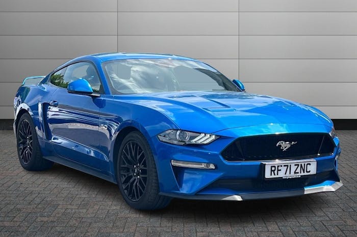 Ford Mustang 5.0 V8 Gt Fastback 450 Ps Blue #1