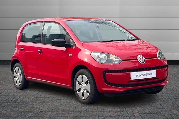 Compare Volkswagen Up 1.0 Take Up Hatchback 60 Ps AE63PGF Red