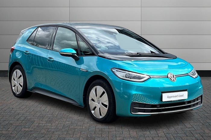Compare Volkswagen ID.3 Pro Performance 58Kwh Tech Hatchback BL70YCT Blue