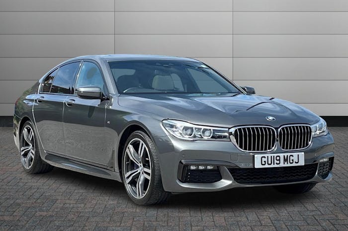 Compare BMW 7 Series 3.0 740D M Sport Saloon Xdrive 3 GU19MGJ Grey