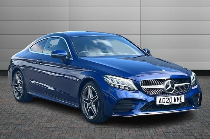 Compare Mercedes-Benz C Class 2.0 C300d Amg Line Coupe G Tronic Plus AO20WME Blue