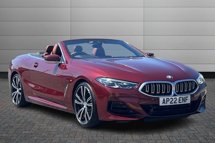 Compare BMW 8 Series 3.0 840I M Sport Convertible Steptronic AP22ENF Red