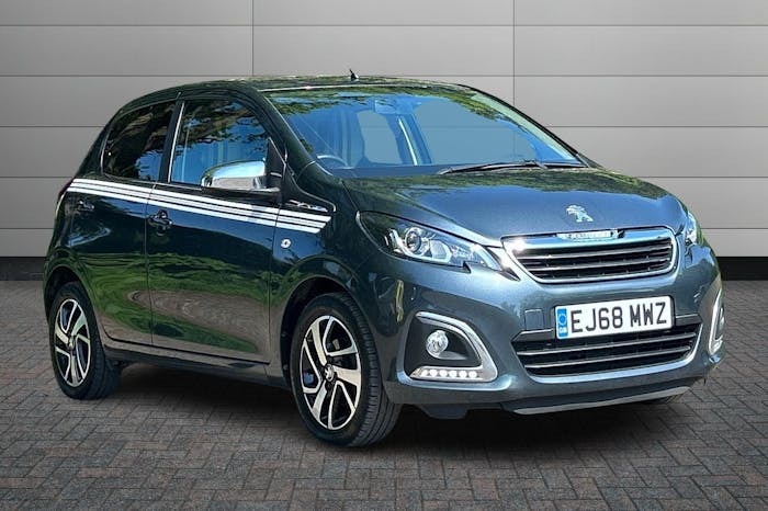 Compare Peugeot 108 1.0 Collection Hatchback 72 Ps EJ68MWZ Grey