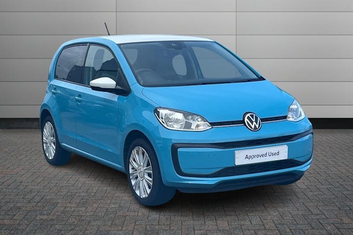 Compare Volkswagen Up 1.0 White Edition Hatchback 60 GJ20AYS Blue
