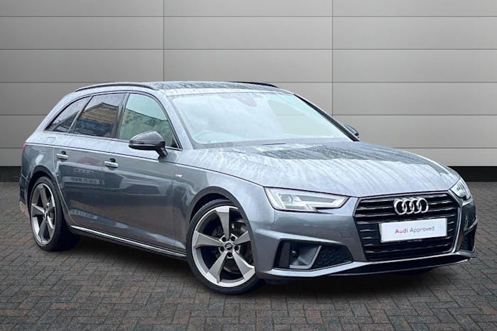 Compare Audi A4 Avant A4 S Line Black Edition 40 Tfsi GM19ZZO Grey