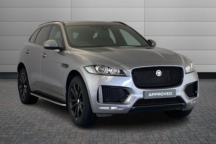 Compare Jaguar F-Pace 2.0 D180 Chequered Flag Suv Awd EF70MPZ Black