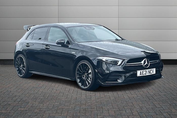 Compare Mercedes-Benz A Class 2.0 A35 Amg Premium Plus Hatchback 7G AE21NCV Black