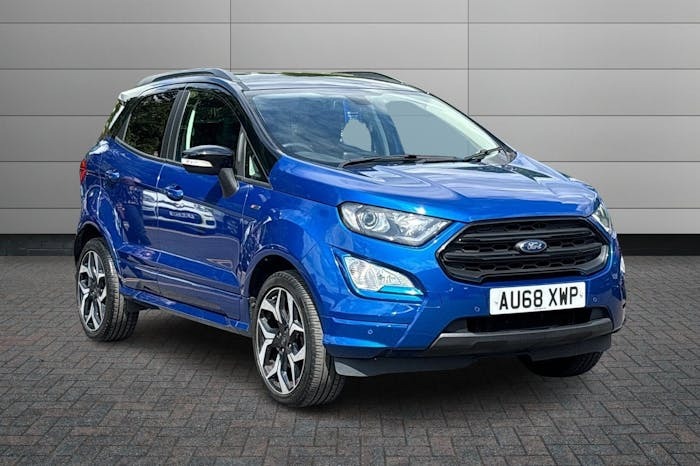 Compare Ford Ecosport 1.0T Ecoboost St Line Suv 140 AU68XWP Blue