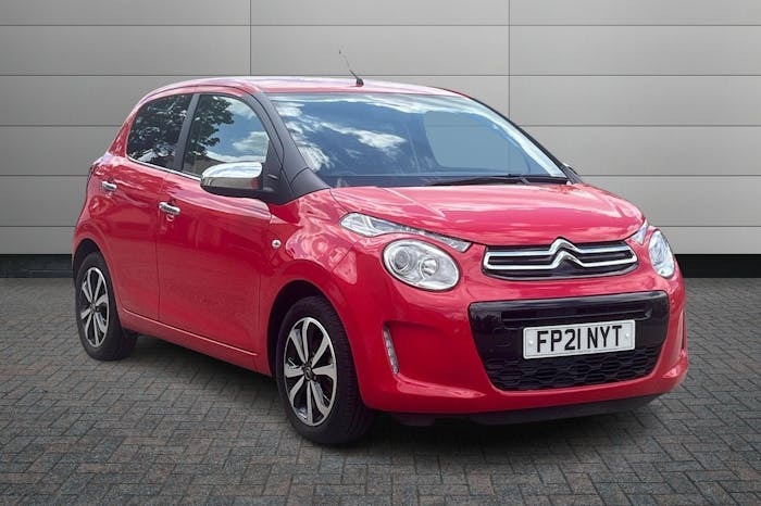 Compare Citroen C1 Shine FP21NYT Red