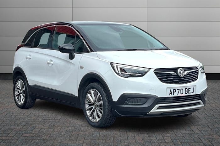 Compare Vauxhall Crossland X 1.2 Griffin Suv 83 Ps AP70BEJ White