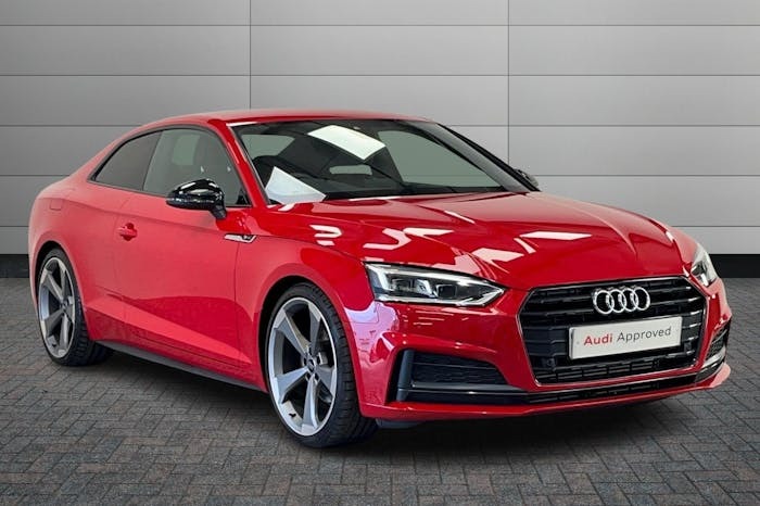 Compare Audi A5 Tfsi S Line Black Edition LM70HBD Red