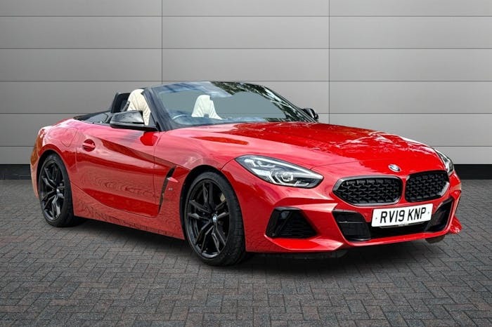 Compare BMW Z4 3.0 M40i Convertible Sdrive 340 RV19KNP Red