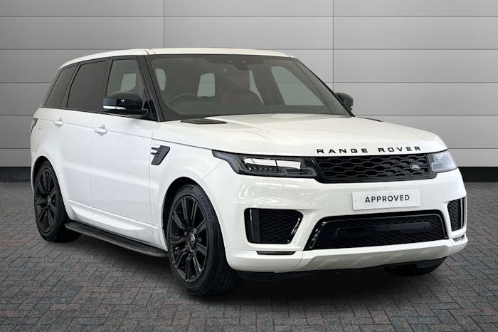 Compare Land Rover Range Rover Sport 2.0 P400e 13.1Kwh Hse Gpf Dynamic Suv P AF20HWT White
