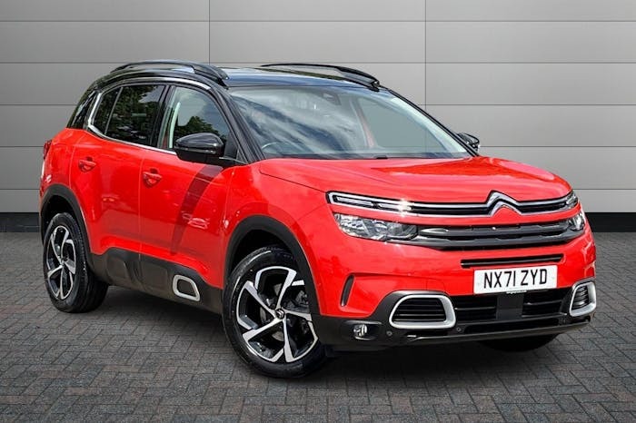 Compare Citroen C5 Aircross Bluehdi Flair Ss Eat8 NX71ZYD Red