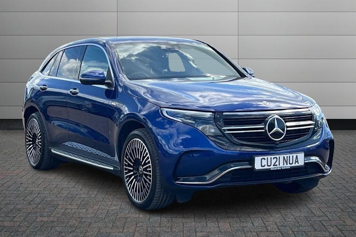 Compare Mercedes-Benz EQC Eqc 400 80Kwh Amg Line Premium Plus Suv Elec CU21NUA Blue