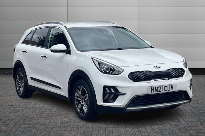 Compare Kia Niro 1.6 Gdi 2 Suv Hybrid Dct 139 Bhp HN21CUV White