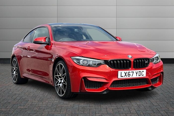 Compare BMW M4 3.0 Biturbo Competition Coupe Dct 450 LX67YDC Orange