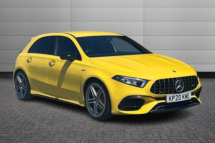 Compare Mercedes-Benz A Class Amg A 45 S 4Maticplus KP20KWE Yellow