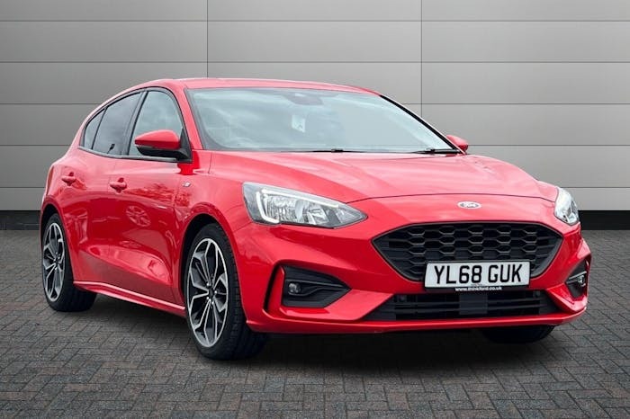 Compare Ford Focus St-line X YL68GUK Red