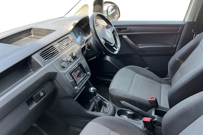 Compare Volkswagen Caddy 2.0 Tdi C20 Trendline Panel Van GJ20BKZ White