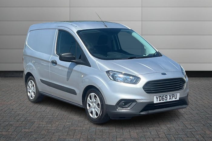 Compare Ford Transit Courier 1.5 Tdci Trend Panel Van L1 10 YD69XPU Silver