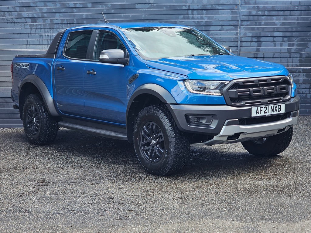 Compare Ford Ranger 2.0 Tdci 213 Raptor Ecoblue Double Cab 4X4 Fully L AF21NXB Blue