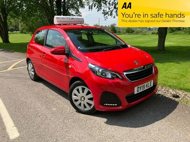 Compare Peugeot 108 1.0 Active 72 Bhp OY19KLE Red