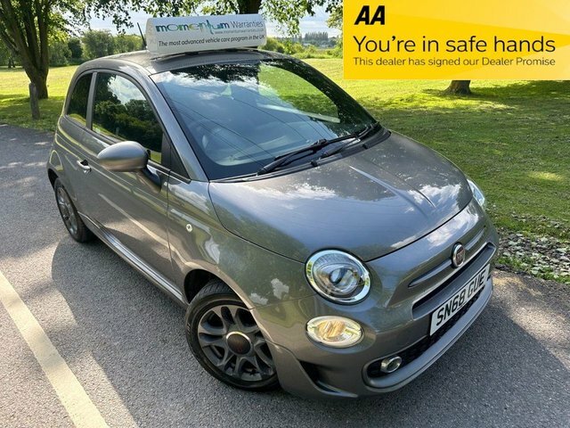 Compare Fiat 500 S SN68GUE Grey