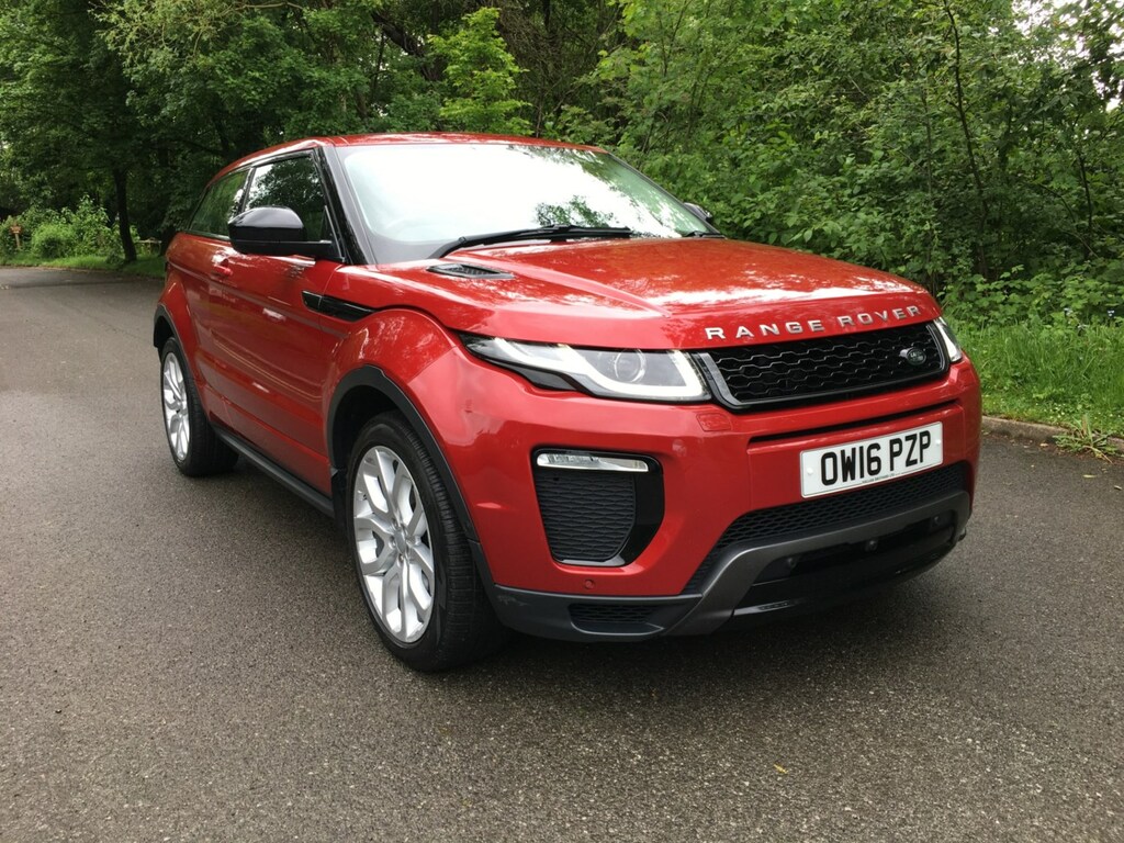 Compare Land Rover Range Rover Evoque 2.0 Td4 Hse Dynamic Lux OW16PZP Red