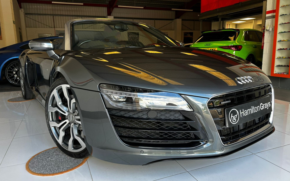 Compare Audi R8 Petrol  Grey