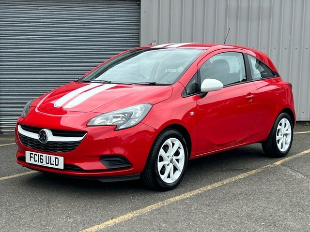 Compare Vauxhall Corsa 1.2 Sting 69 Bhp FC16ULD Red