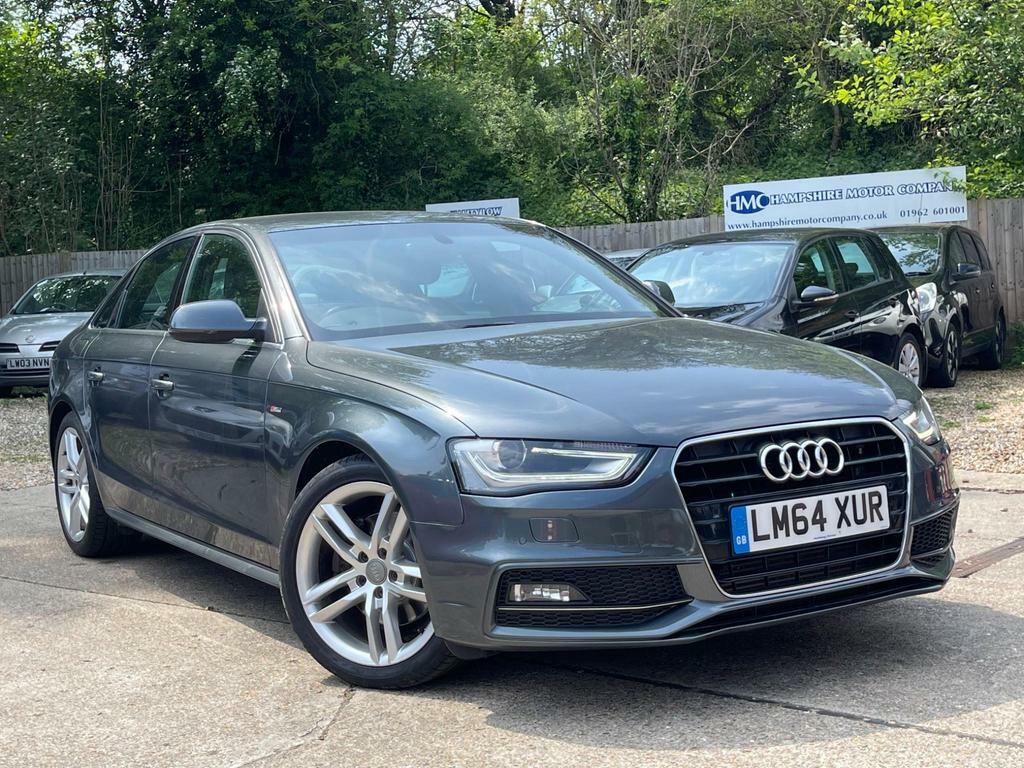 Compare Audi A4 2.0 Tdi S Line Euro 5 Ss LM64XUR Grey