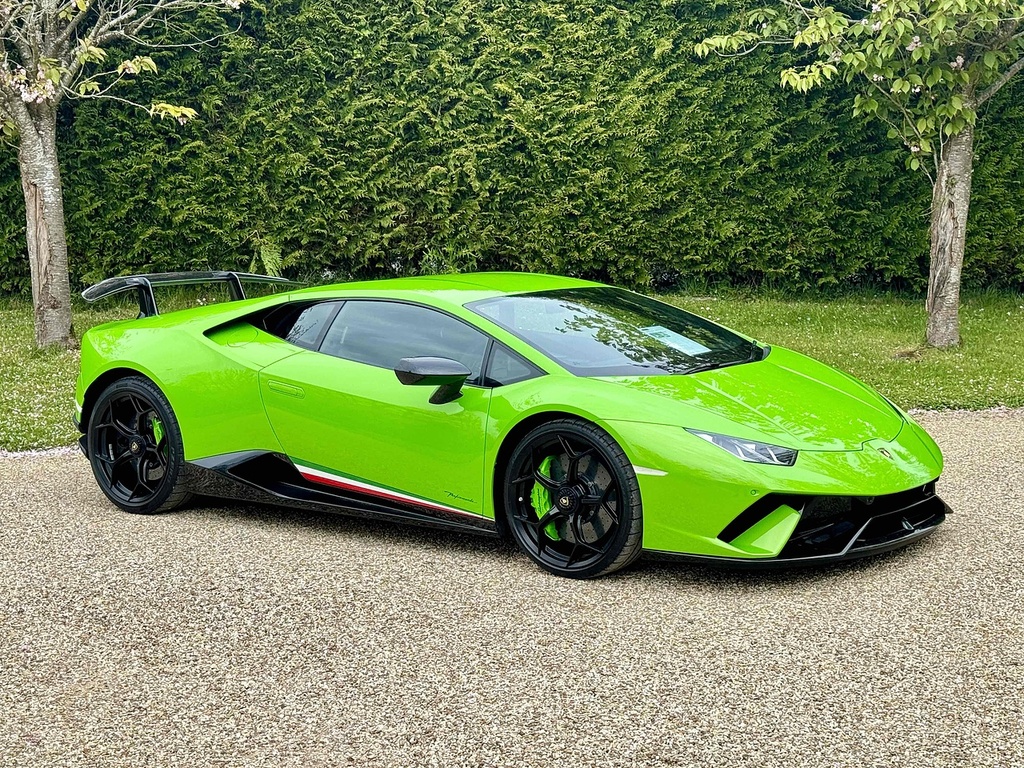 Compare Lamborghini Huracan V10 Lp 640-4 Performante U10001888 Ulez F5CJP Green